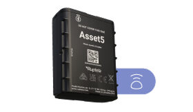 Asset5 GPS asset tracker with unauthorized movement detection