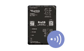 Ruptela Pro5S GNSS tracker Bluetooth low energy 5.1 for wireless accessories: fuel sensors, temperature sensors, driver identification