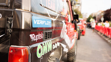 Veriflot using Ruptela Eco5-Lite GPS trackers for real-time tracking at Rally Albania